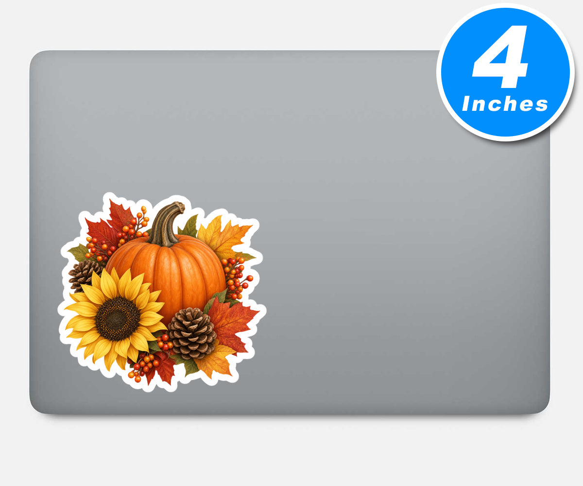 Fall Decorations Vinyl Stickers