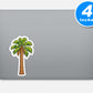 California Palm Tree Vinyl Stickers