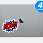 Pow Vinyl Stickers