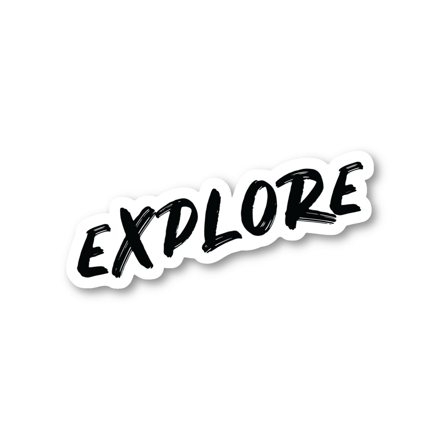 Explore Travel Vinyl Sticker