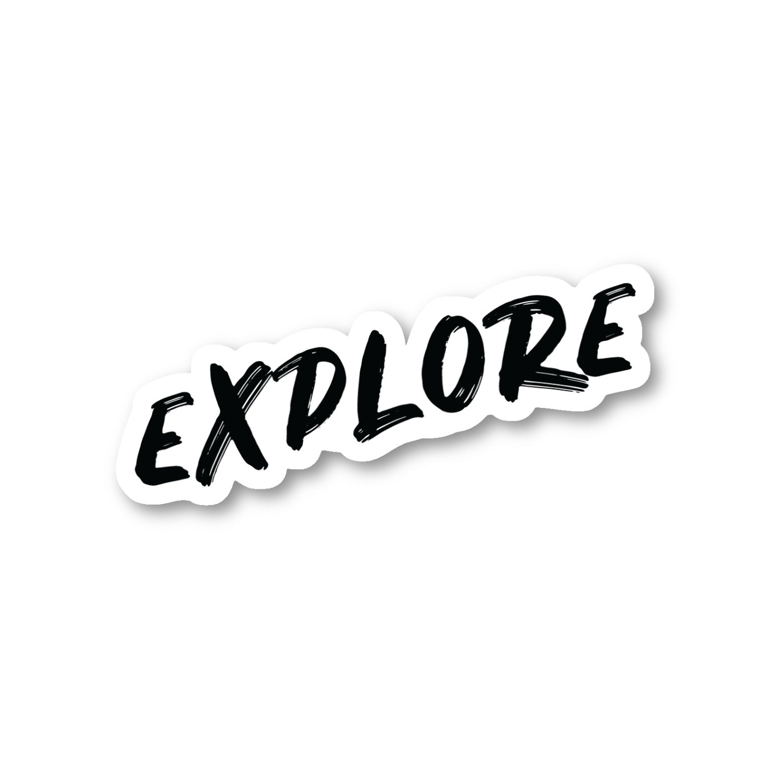 Explore Travel Vinyl Sticker
