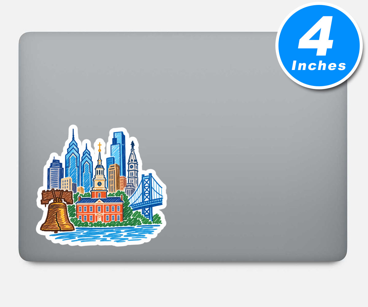 Philadelphia Vinyl Stickers