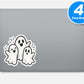 Ghosts Vinyl Stickers