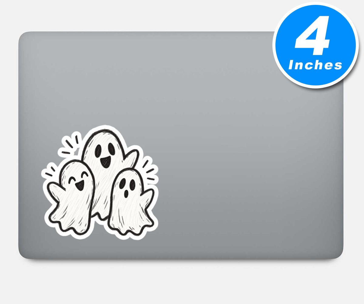 Ghosts Vinyl Stickers
