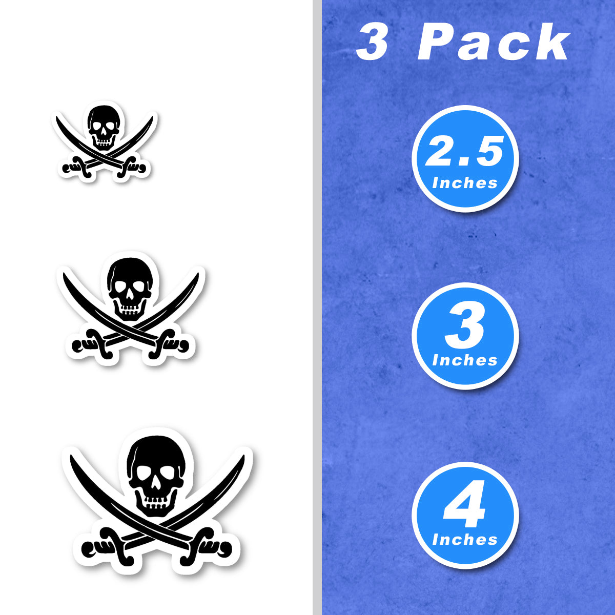 Pirate Vinyl Stickers