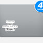 If You Are Not Lost You Are Not Much Of An Explorer Vinyl Stickers