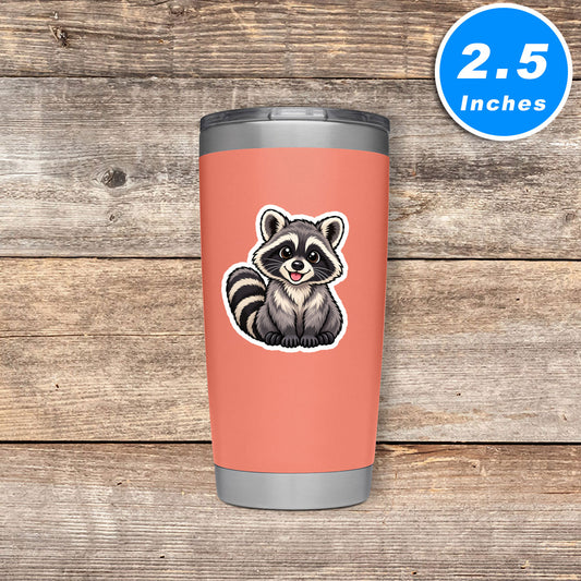 Raccoon Stickers Vinyl Stickers