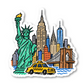 Laptop Sticker Nyc Vinyl Sticker