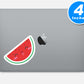 Smiling Watermelon Vinyl Stickers