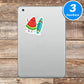 Watermelon Surboarding Vinyl Stickers