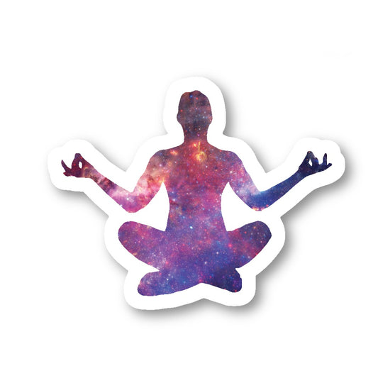Yoga Vinyl Sticker