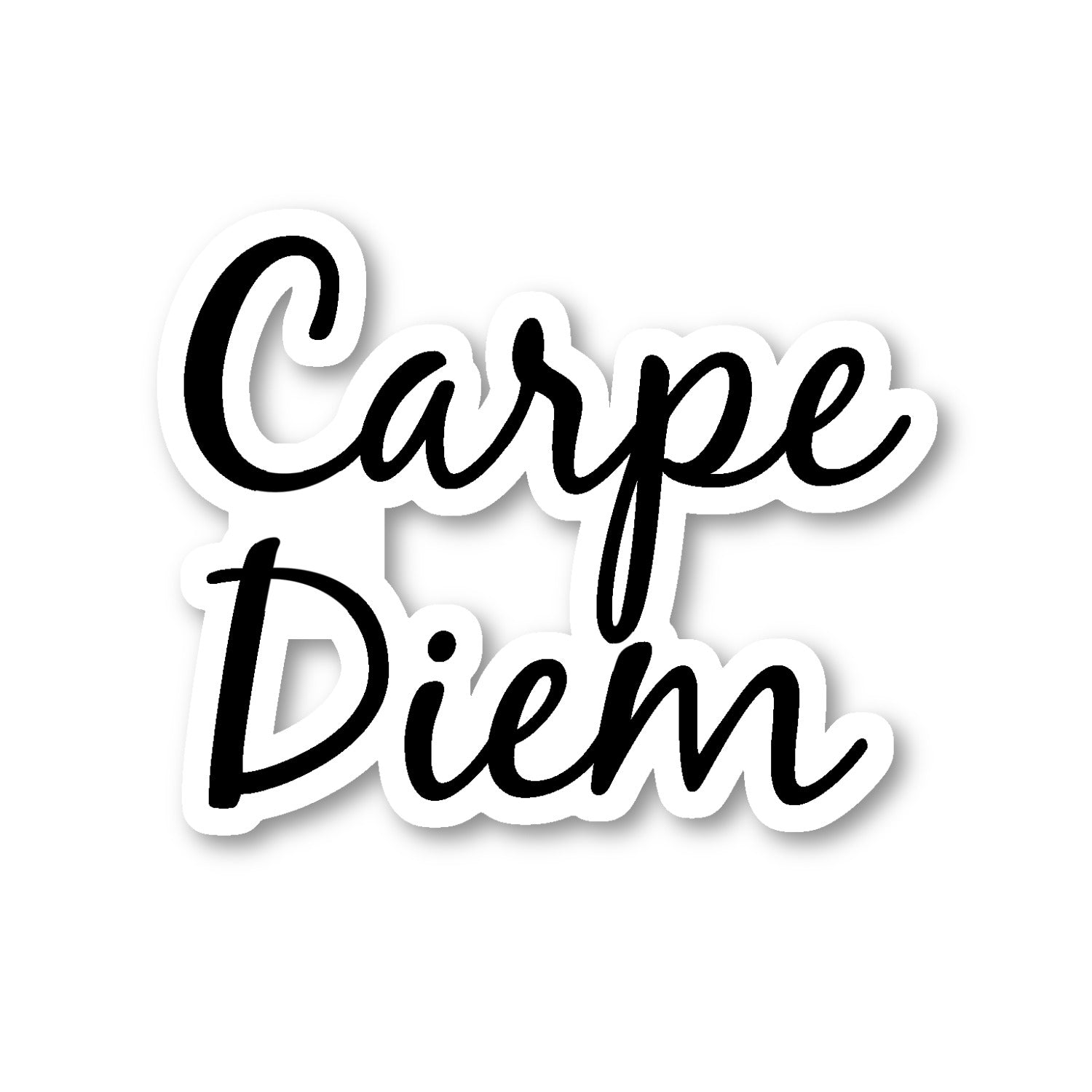 Carpe Diem Vinyl Sticker