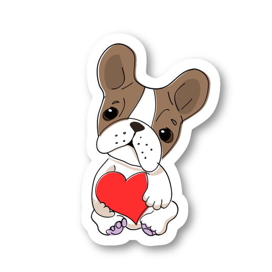Frenchie Vinyl Sticker