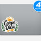Latin Quotes Vinyl Stickers