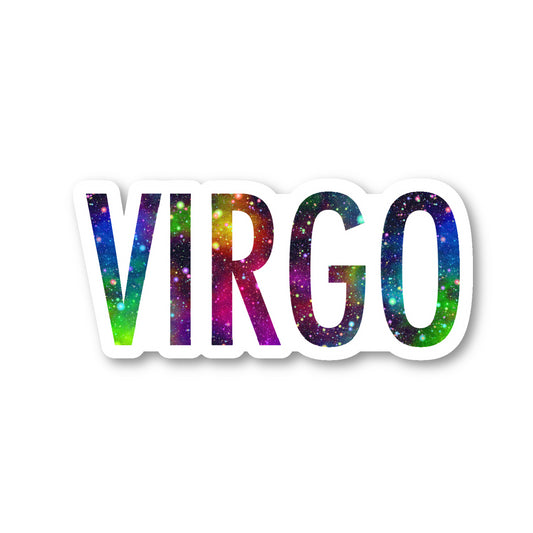 Virgo Astrology Sign Vinyl Sticker