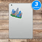 Charlotte Vinyl Stickers