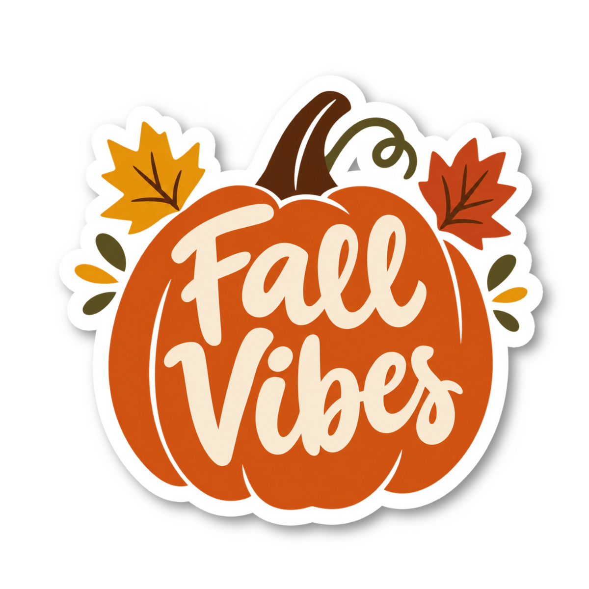 Fall Quotes Vinyl Sticker