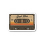 Cassette Vinyl Sticker