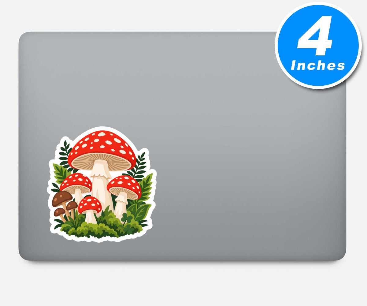 Cute Mushroom Forest Stickers Vinyl Stickers
