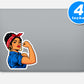 Latina Pride Stickers Vinyl Stickers