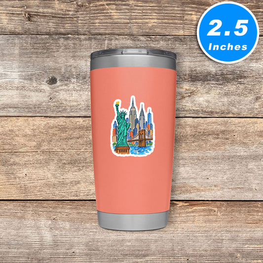 New York City Vinyl Stickers