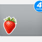Strawberry Stickers Vinyl Stickers