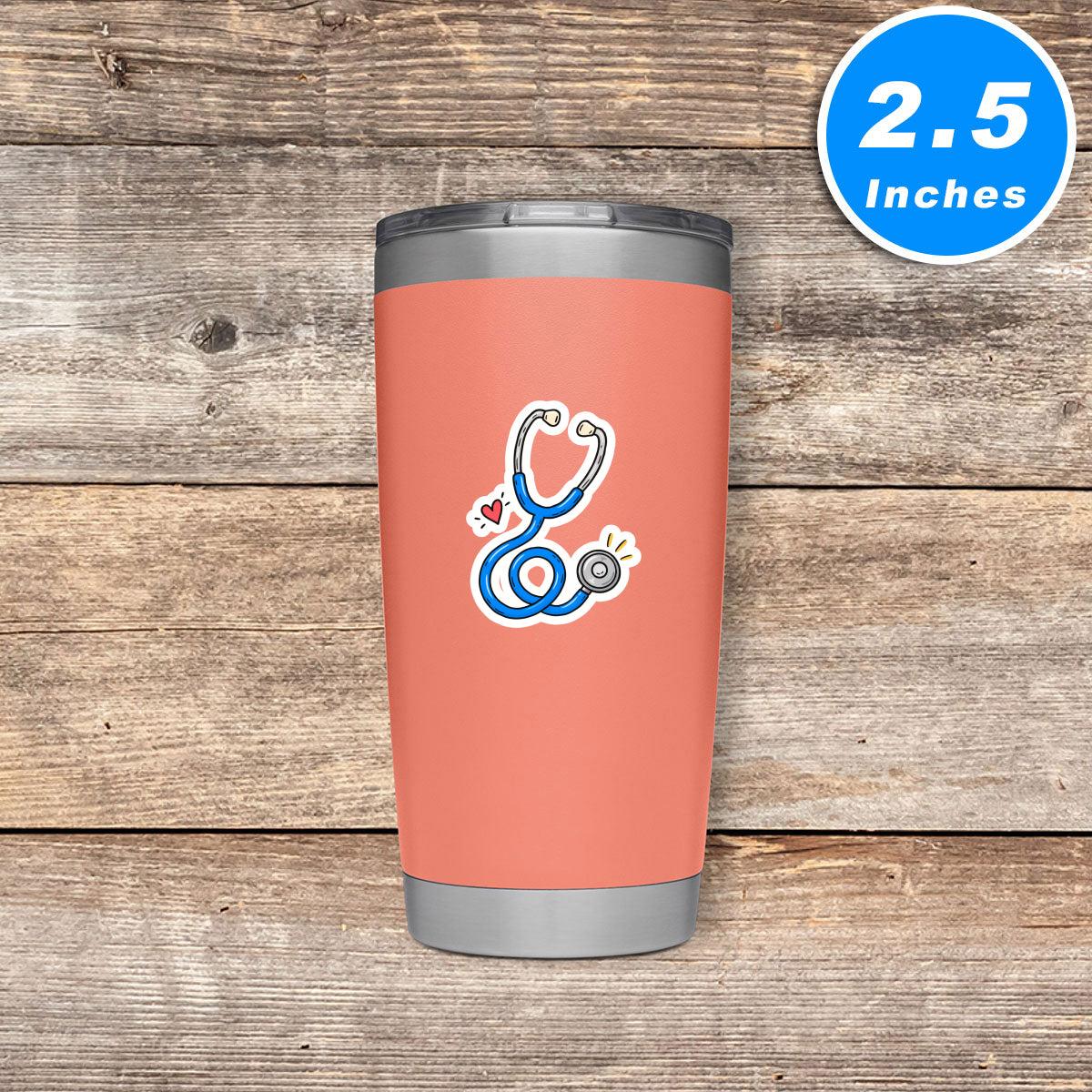 Stethoscope Vinyl Stickers