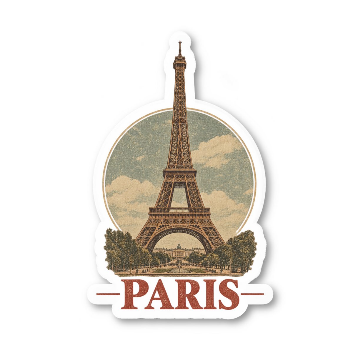 Eiffel Tower Vinyl Sticker