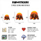 California Bear Sunset Sticker Vinyl Stickers