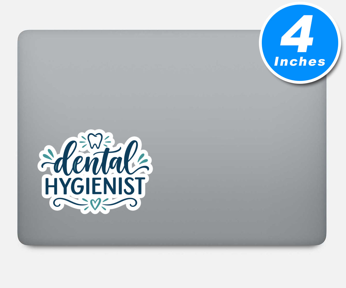 Dental Hygienist Vinyl Stickers