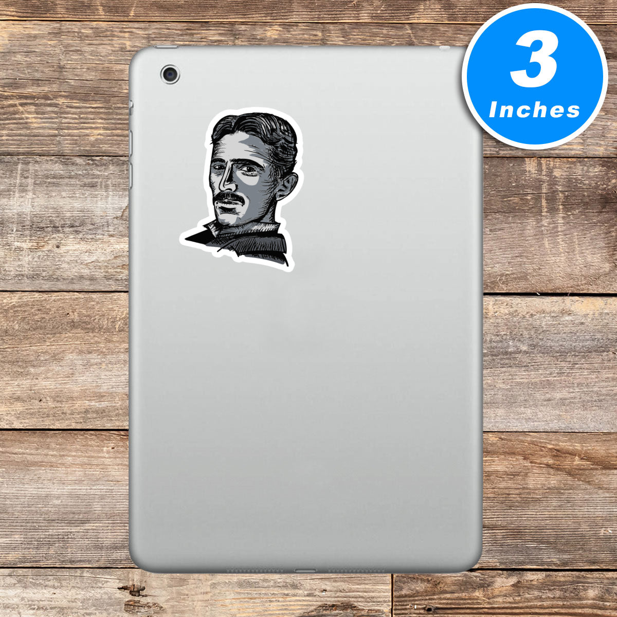 Nikola Tesla Vinyl Stickers