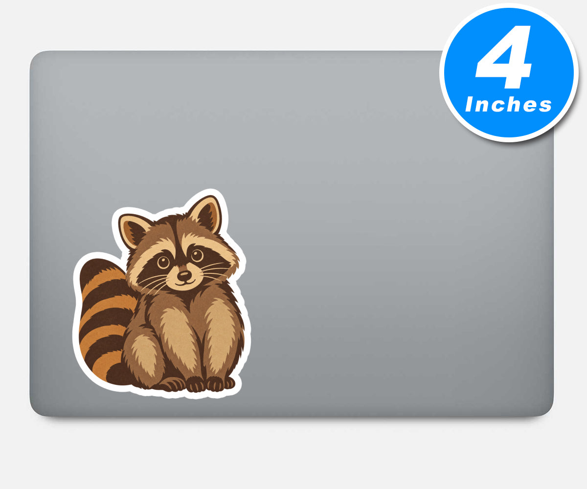 Raccoon Stickers Vinyl Stickers