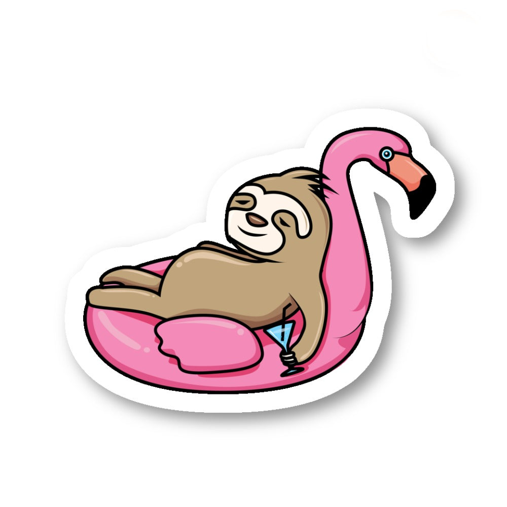 Sloth Vinyl Sticker