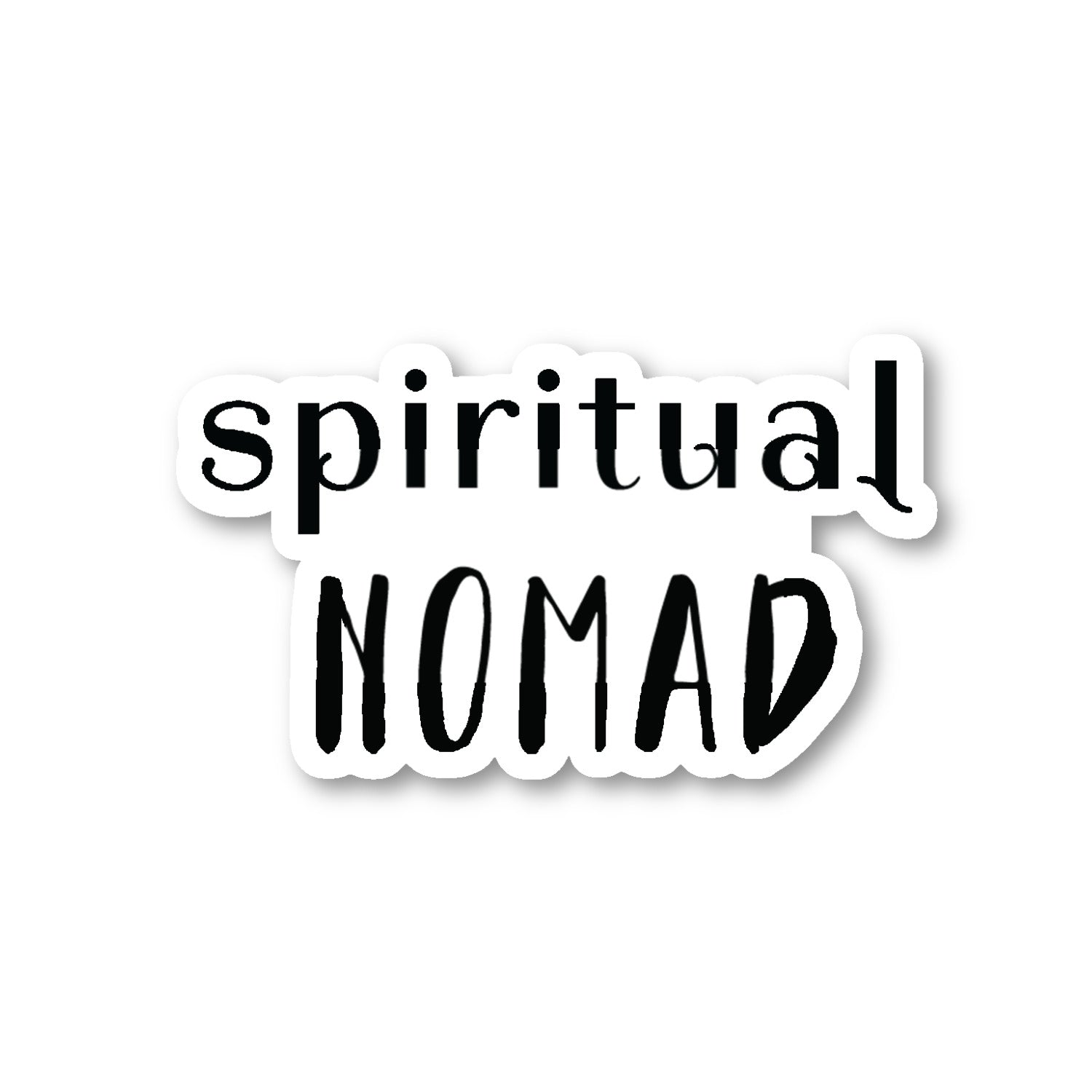 Spiritual Nomad Vinyl Sticker