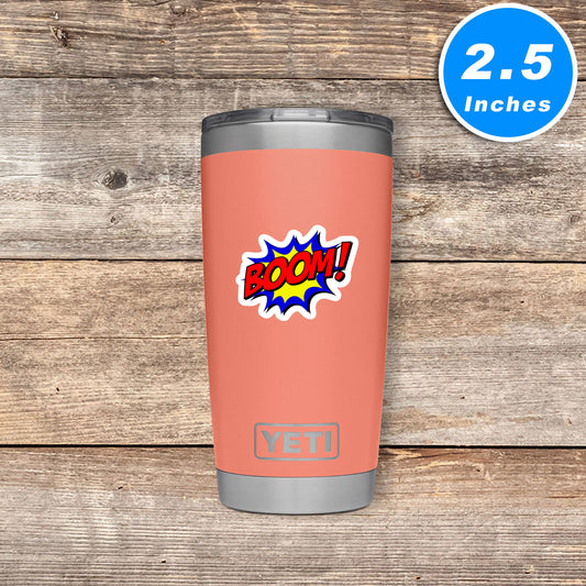 Boom Vinyl Stickers