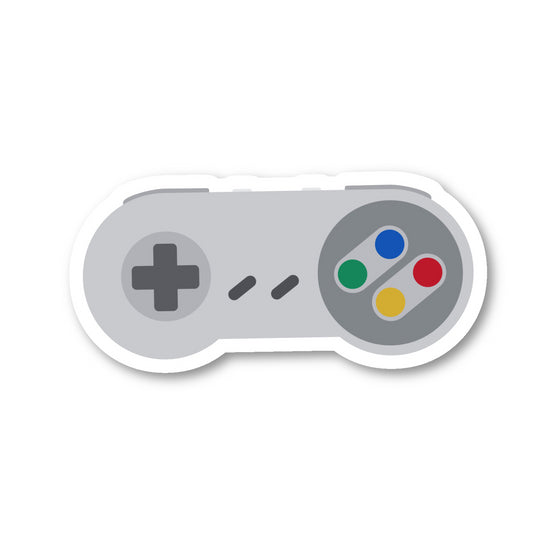 Video Game Controller Retro Video Games Vinyl Sticker