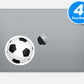 Soccer Ball Vinyl Stickers