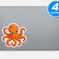 Octopus Stickers Vinyl Stickers