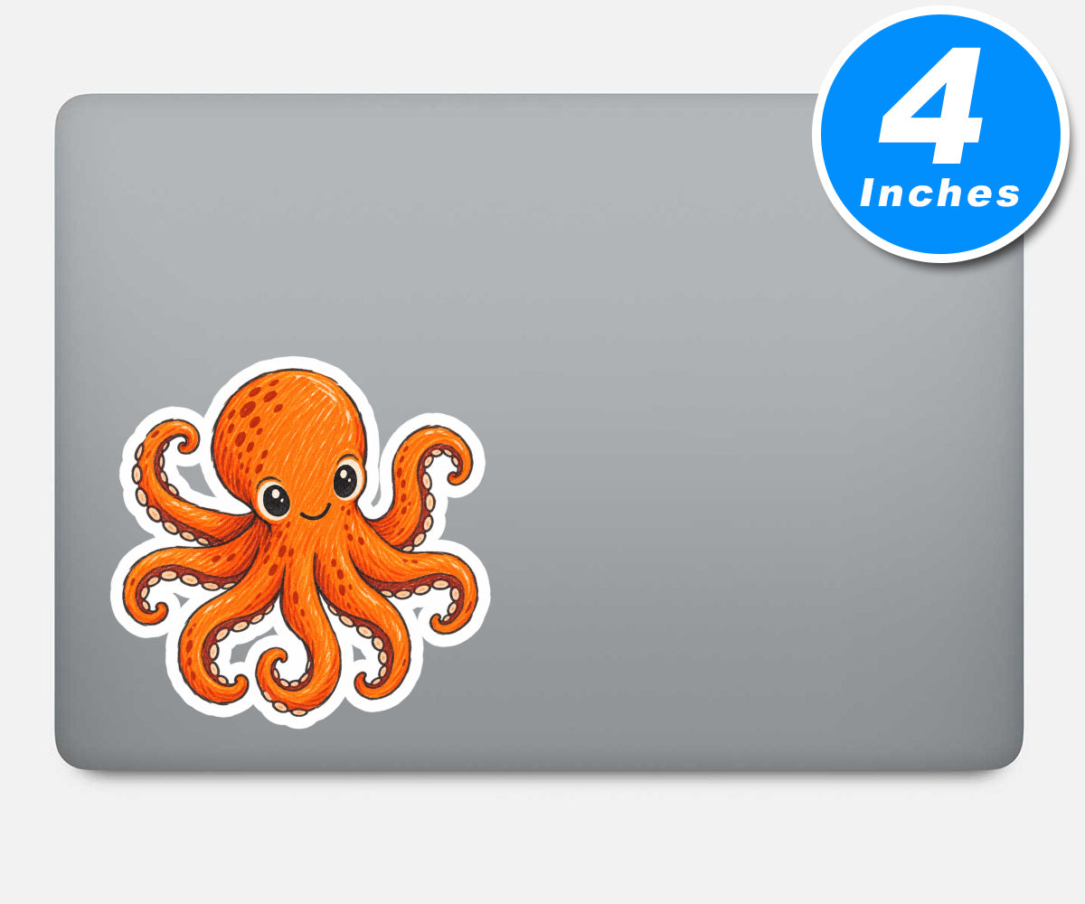 Octopus Stickers Vinyl Stickers