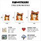 Meme Cat Stickers Vinyl Stickers