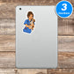 Vet Tech Vinyl Stickers