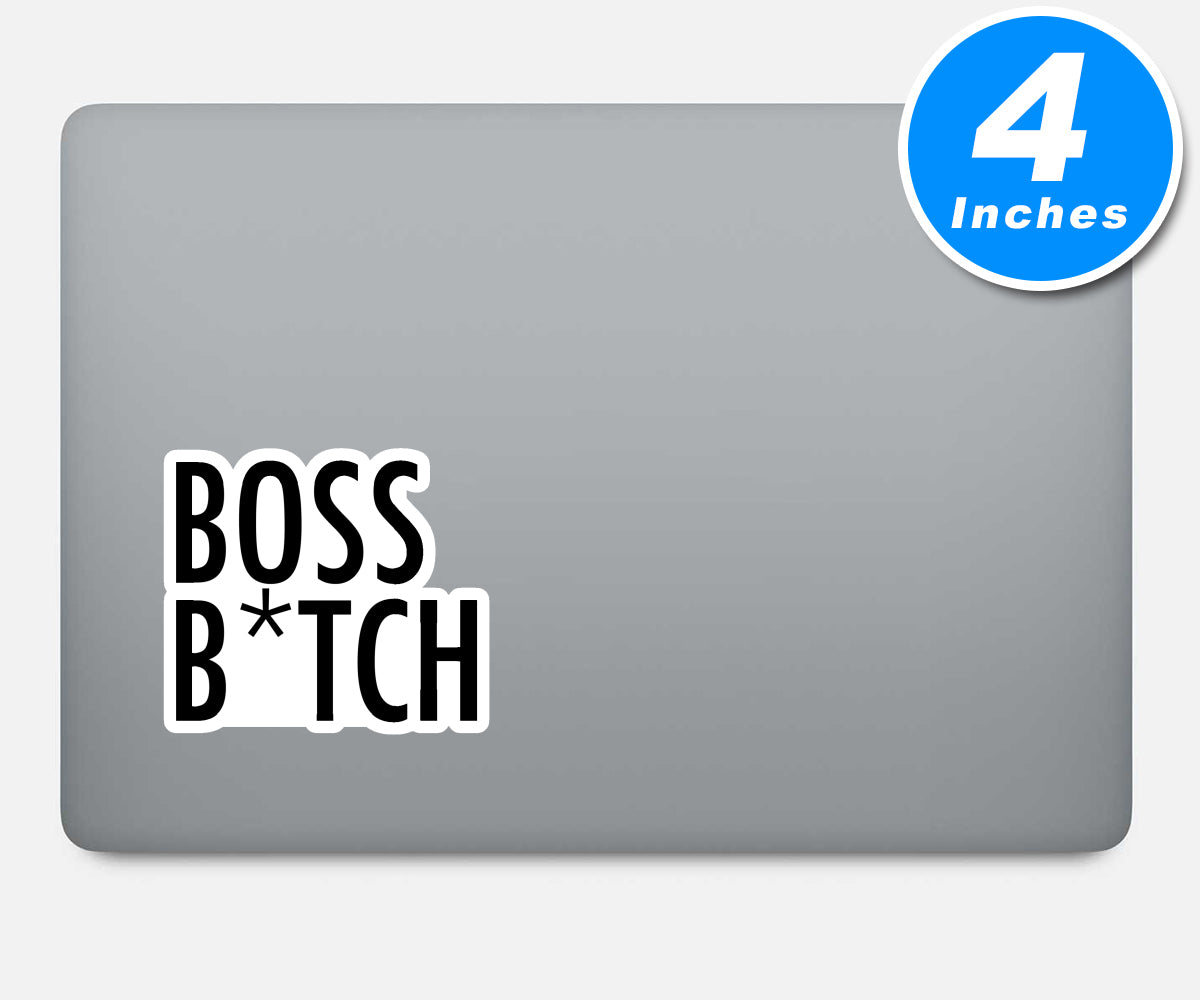 Boss Bitch Vinyl Stickers