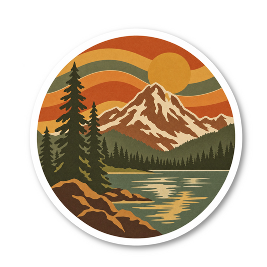 National Park Stickers Vinyl Sticker