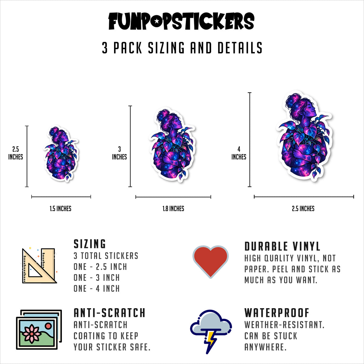 Plant Lover Stickers Vinyl Stickers