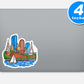 Boston Vinyl Stickers