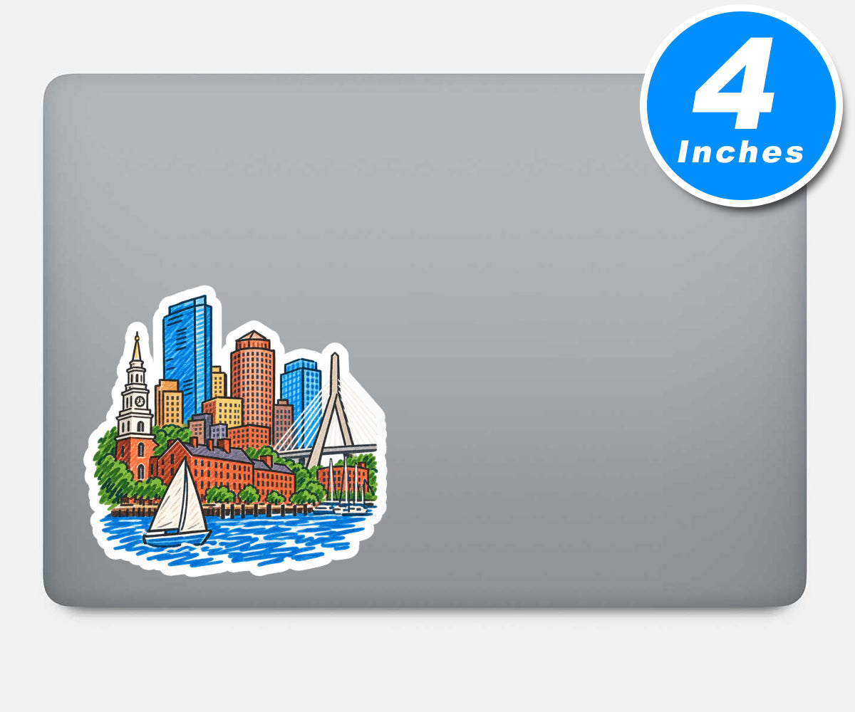 Boston Vinyl Stickers