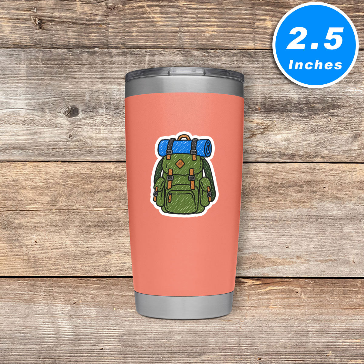 Hiking Stickers Vinyl Stickers