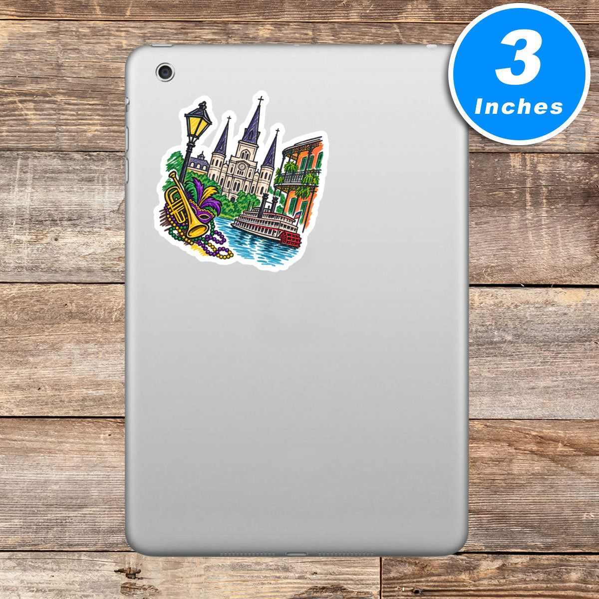 New Orleans Vinyl Stickers