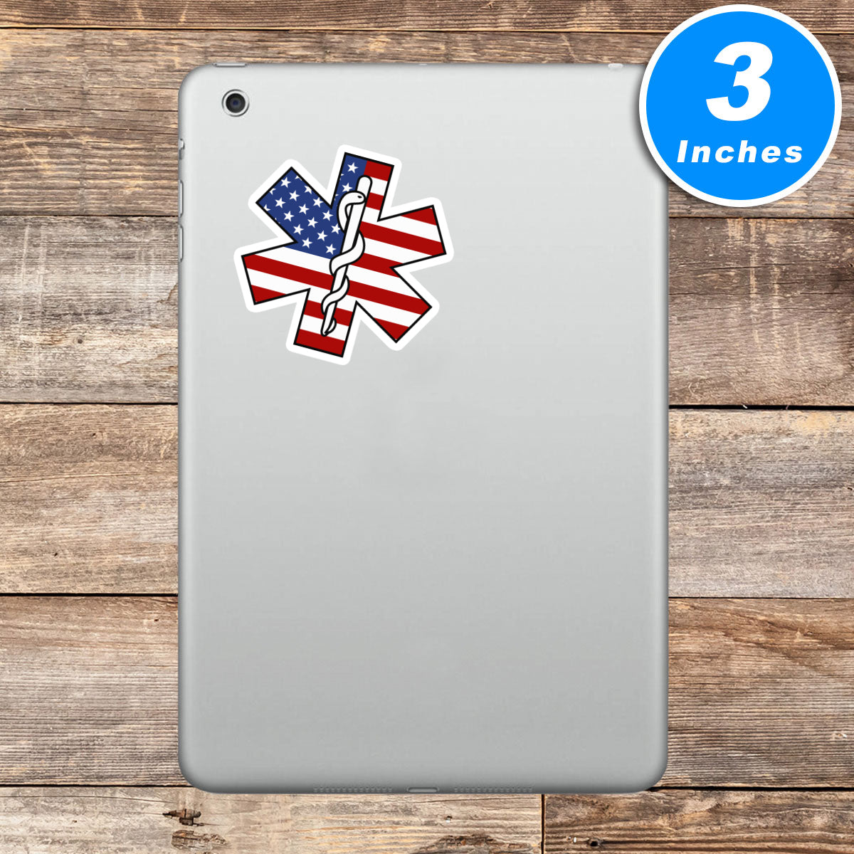 Star Of Life Paramedics USA EMS EMT Vinyl Stickers