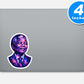 Nelson Mandela Sticker Vinyl Stickers